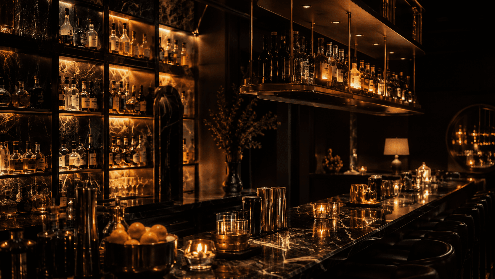 Barra de cocktails